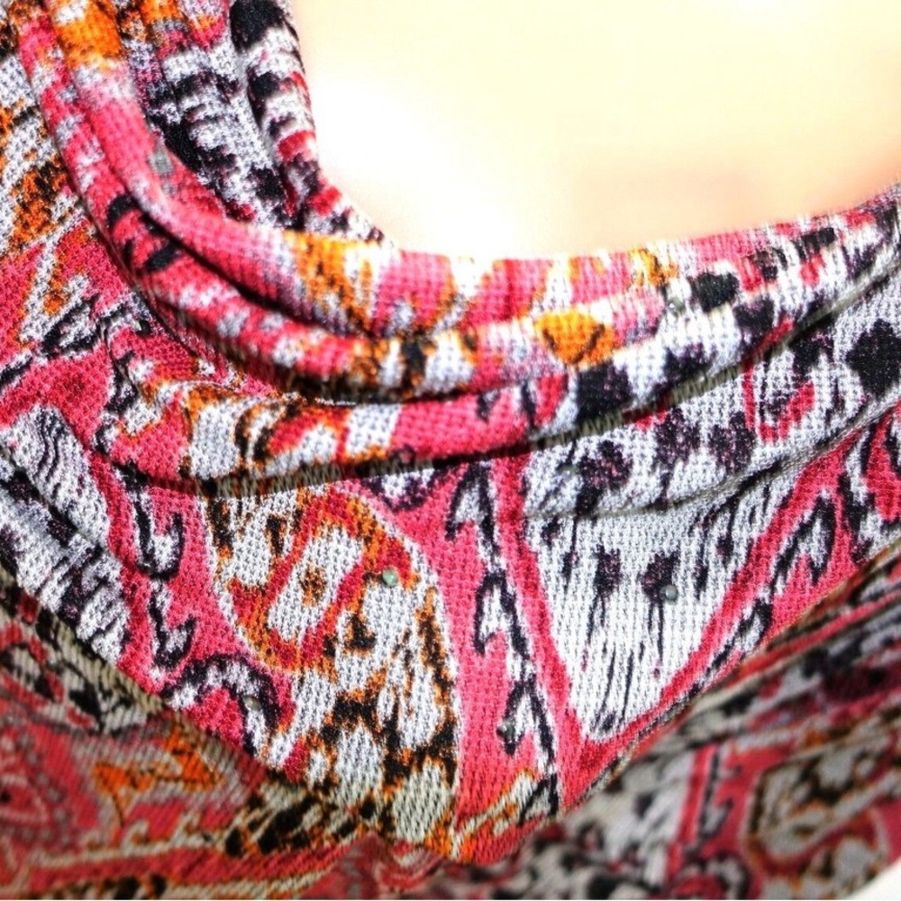 Ruby Rd. Multicolor Patterned Blouse M- Nwot - image 7